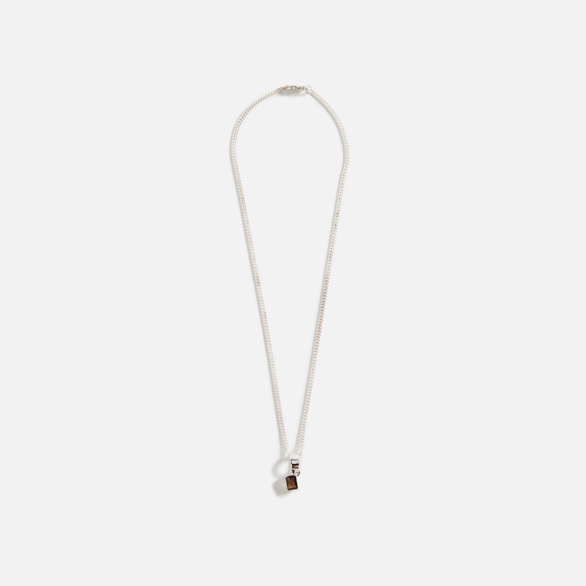 Martine Ali Onyx Charm Chain - Black / Silver