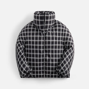 Marni Padded Jacket Big Check Nylon - Black