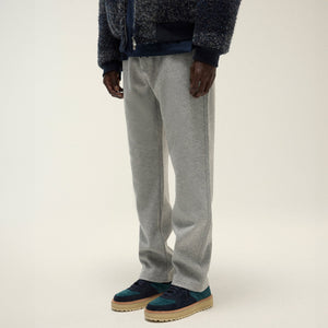 Kith Felted Jersey Lorimer Pant - Medium Heather Grey