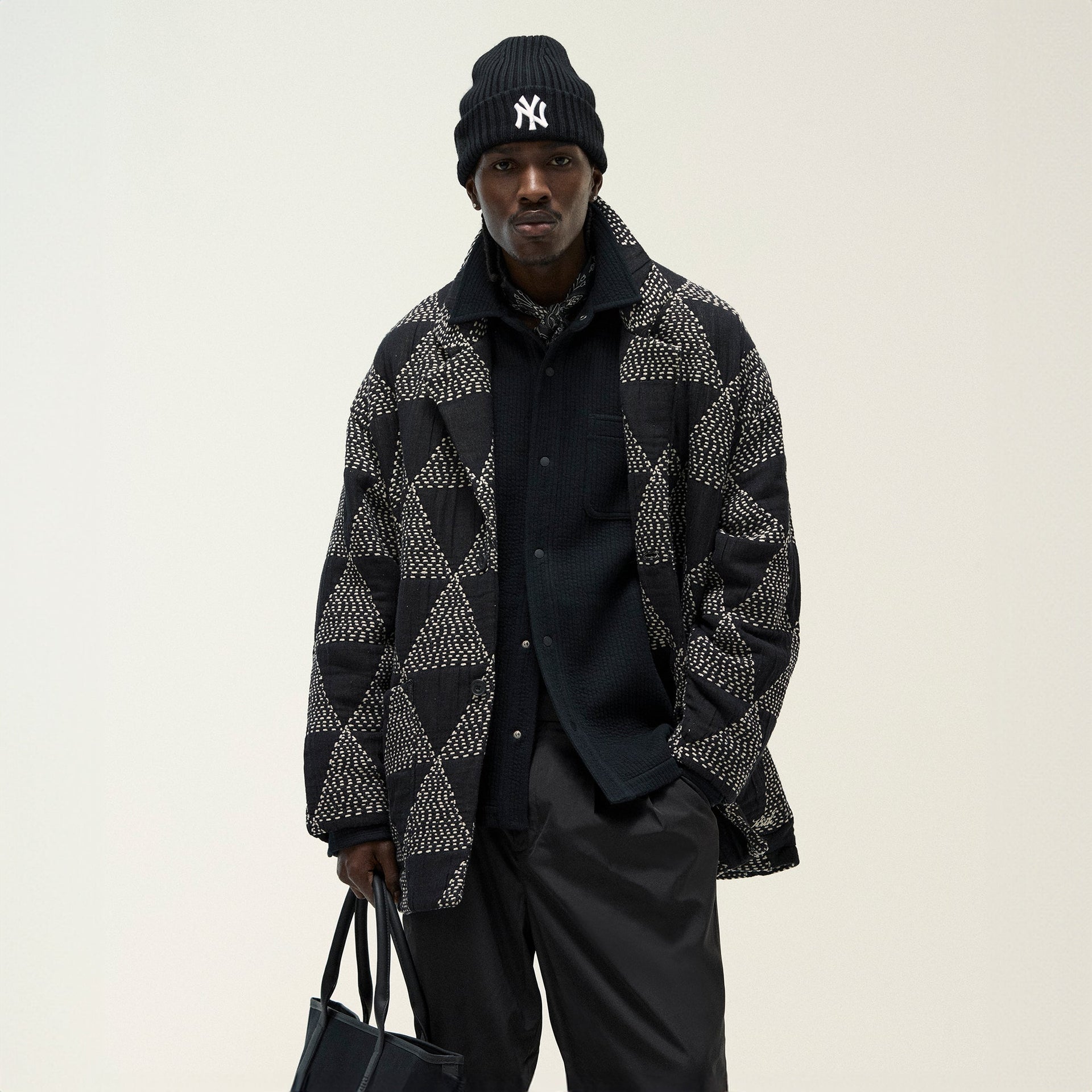 Kith Quilt Stitch Alfie Jacket - Black