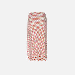 Miaou Maria Polka Dot Skirt - White