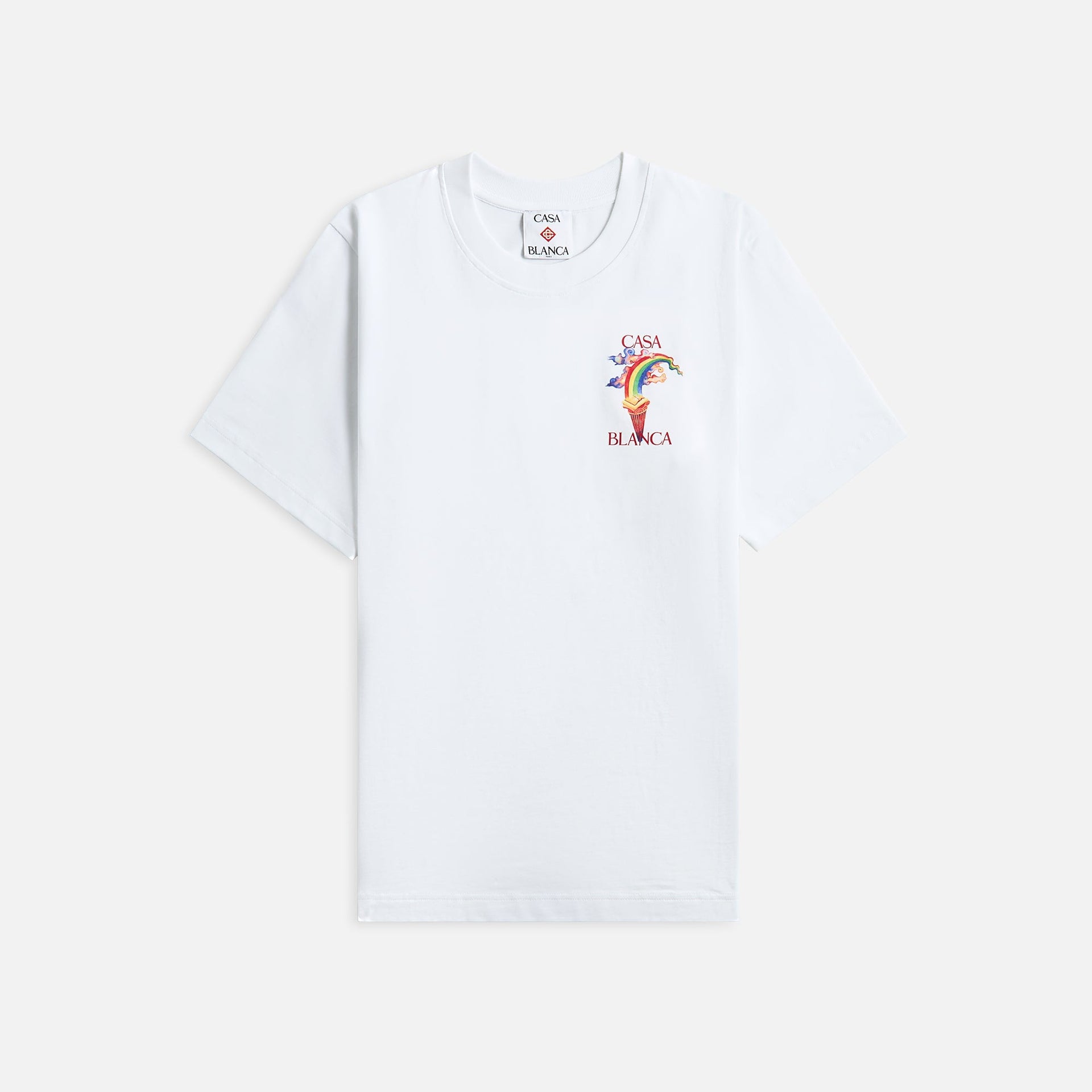 Casablanca Nature's Teacher Printed Tee - White