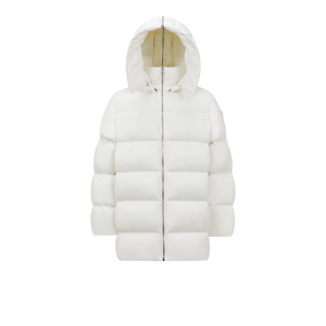 Moncler x Rick Owens Hooded Cyclopic Coat - Milk