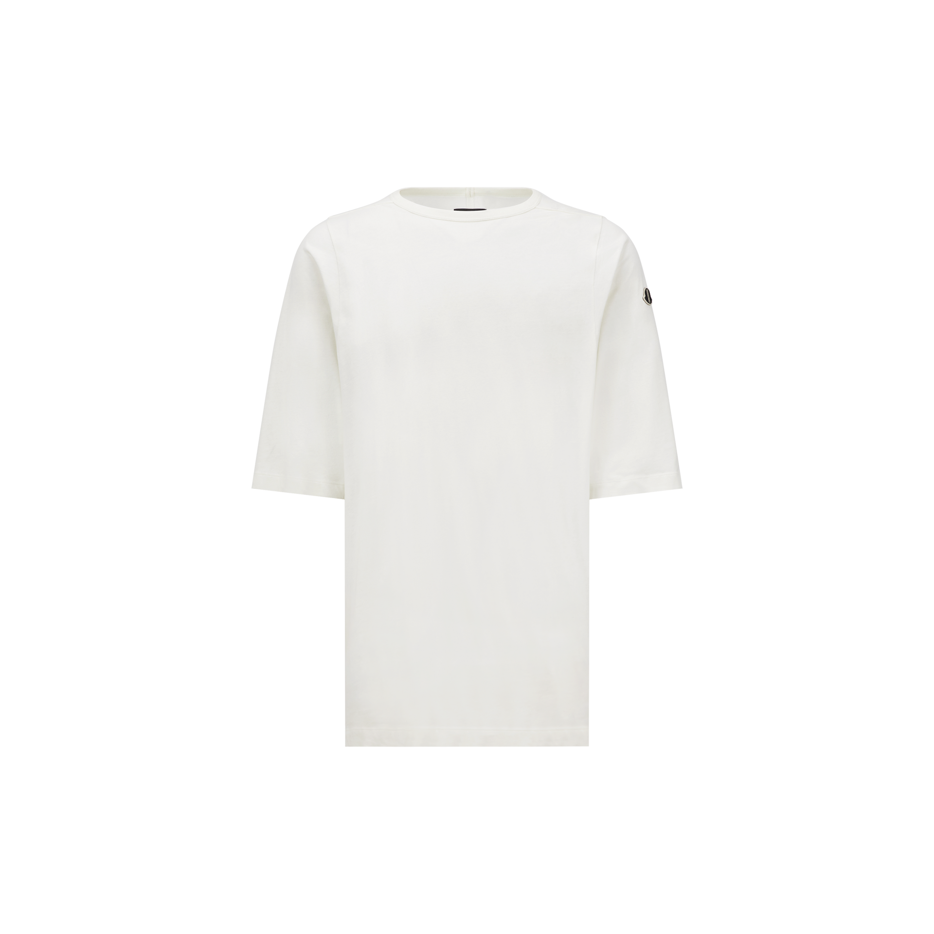 Moncler x Rick Owens Crewneck Short Sleeve Tee - Milk