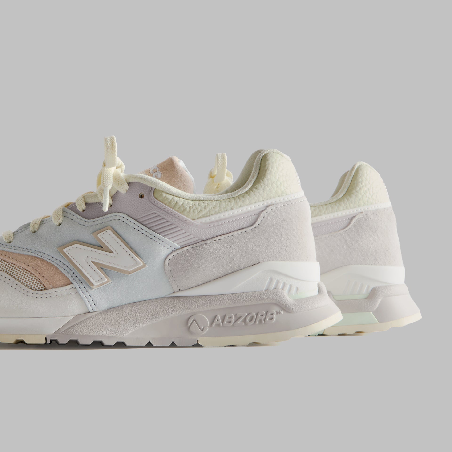 Ronnie Fieg & New Balance Made in USA 997.5 - White / Ice Blue / Peach