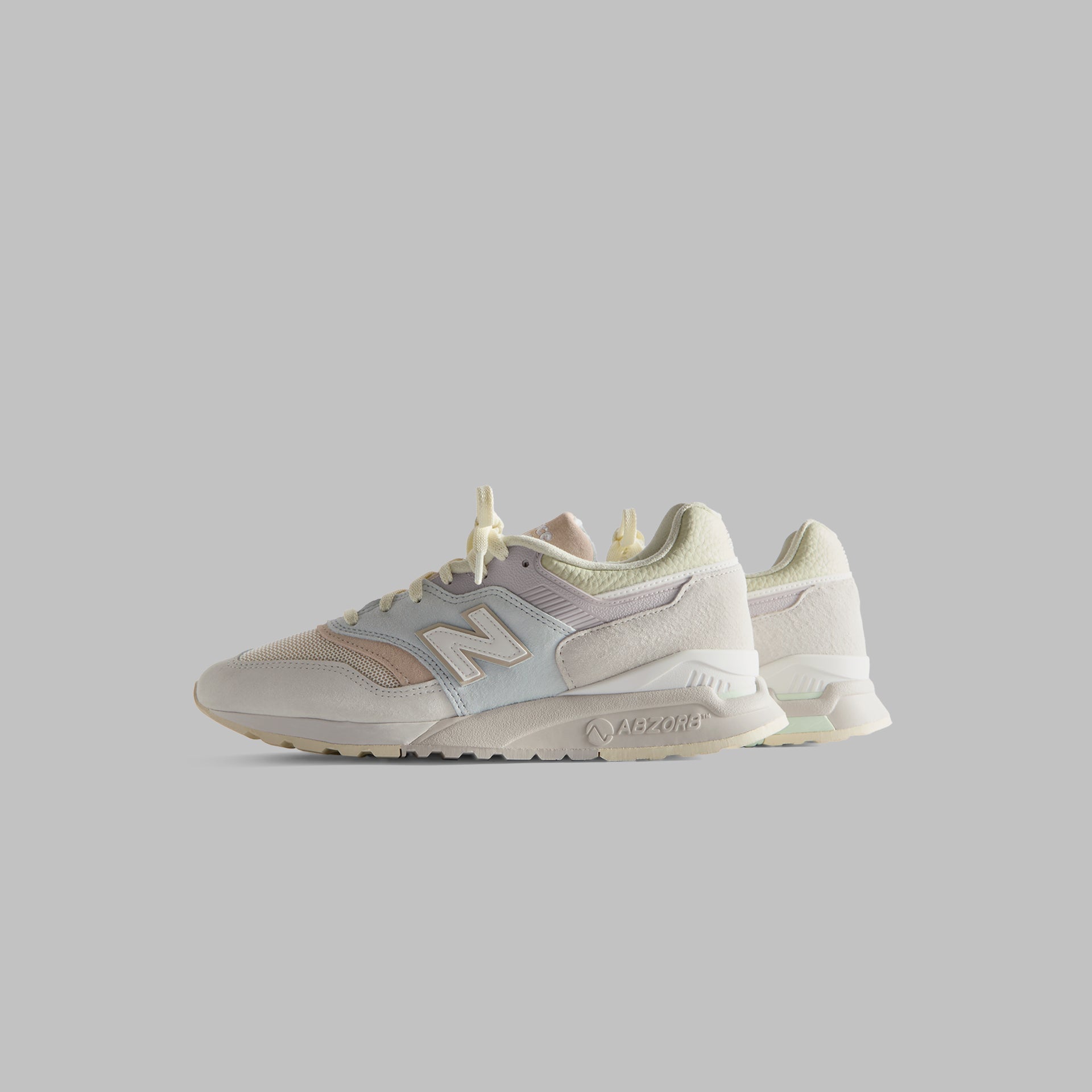 Ronnie Fieg & New Balance Made in USA 997.5 - White / Ice Blue / Peach