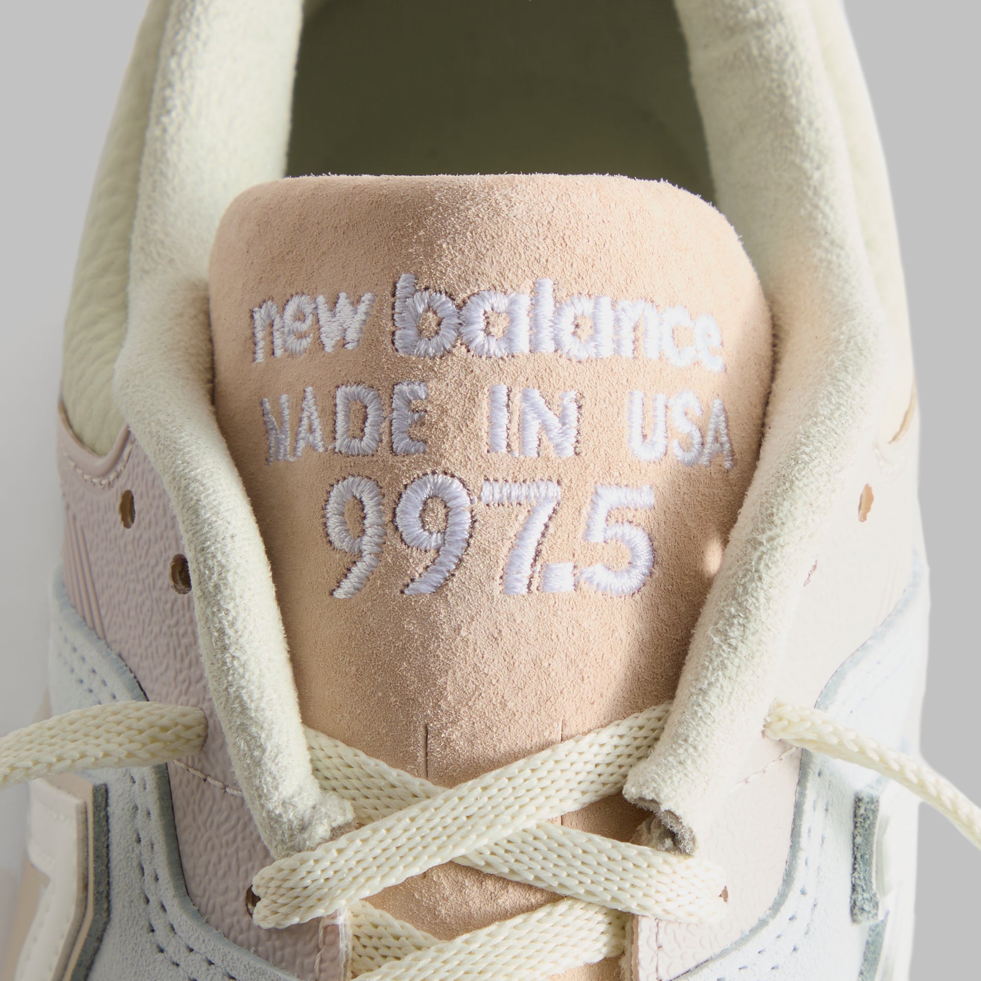 Ronnie Fieg & New Balance Made in USA 997.5 - White / Ice Blue / Peach