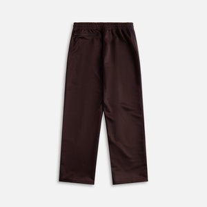 Needles Poly Smooth Track Pant - Dark Brown