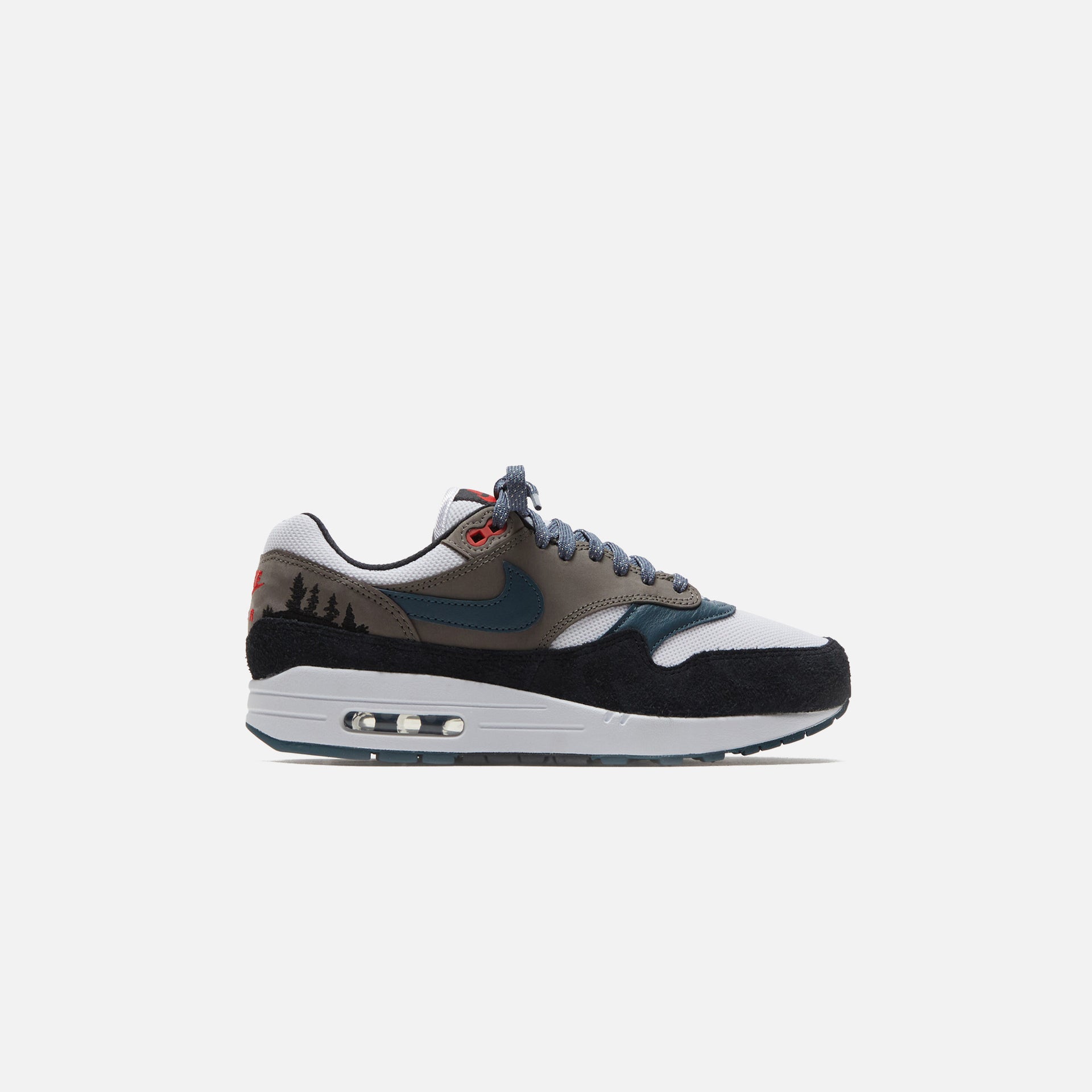 Nike Air Max 1 PRM - White / State Blue / Black / Soft Grey