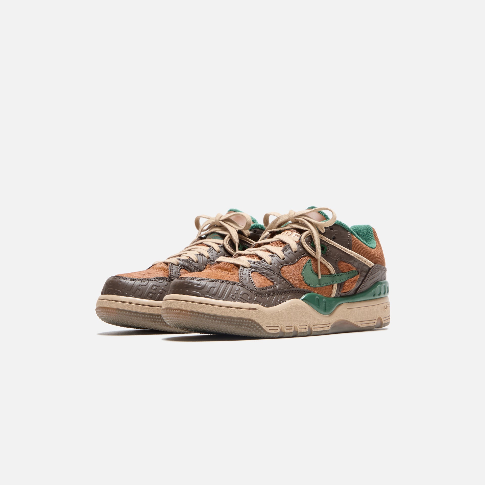 Nike x NIGO Air Force 3 Low SP - Baroque Brown / Fir / Hemp / Pecan