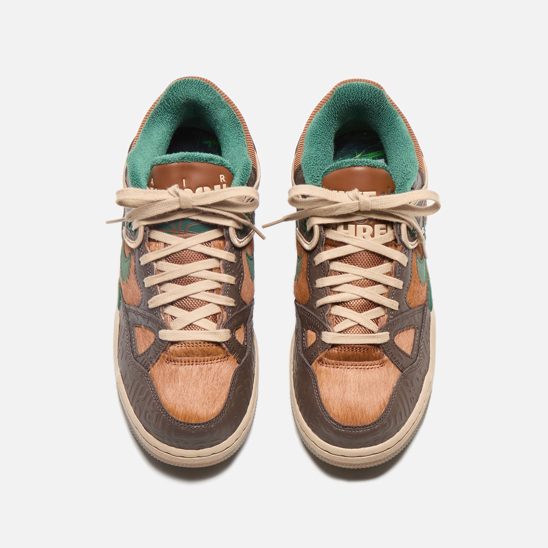 Nike x NIGO Air Force 3 Low SP - Baroque Brown / Fir / Hemp / Pecan