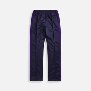 Needles Narrow Track Pant Polyester Smooth - Navy