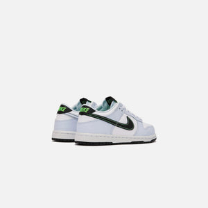 Nike PS Dunk Low - White / Black / Football Grey / Green