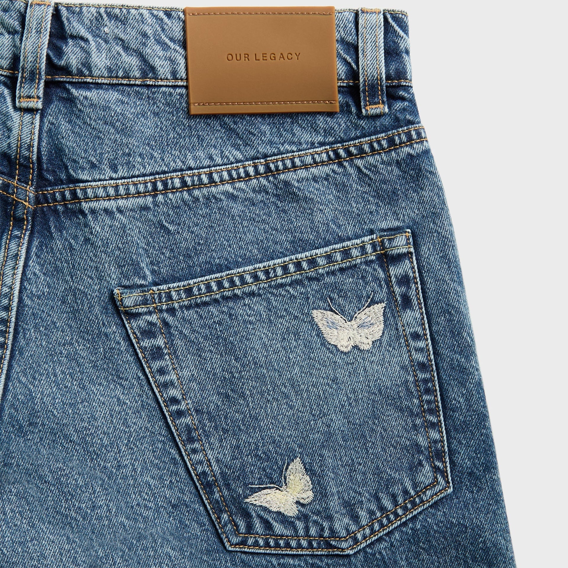 Our Legacy Vast Cut Denim - Indigo Butterfly