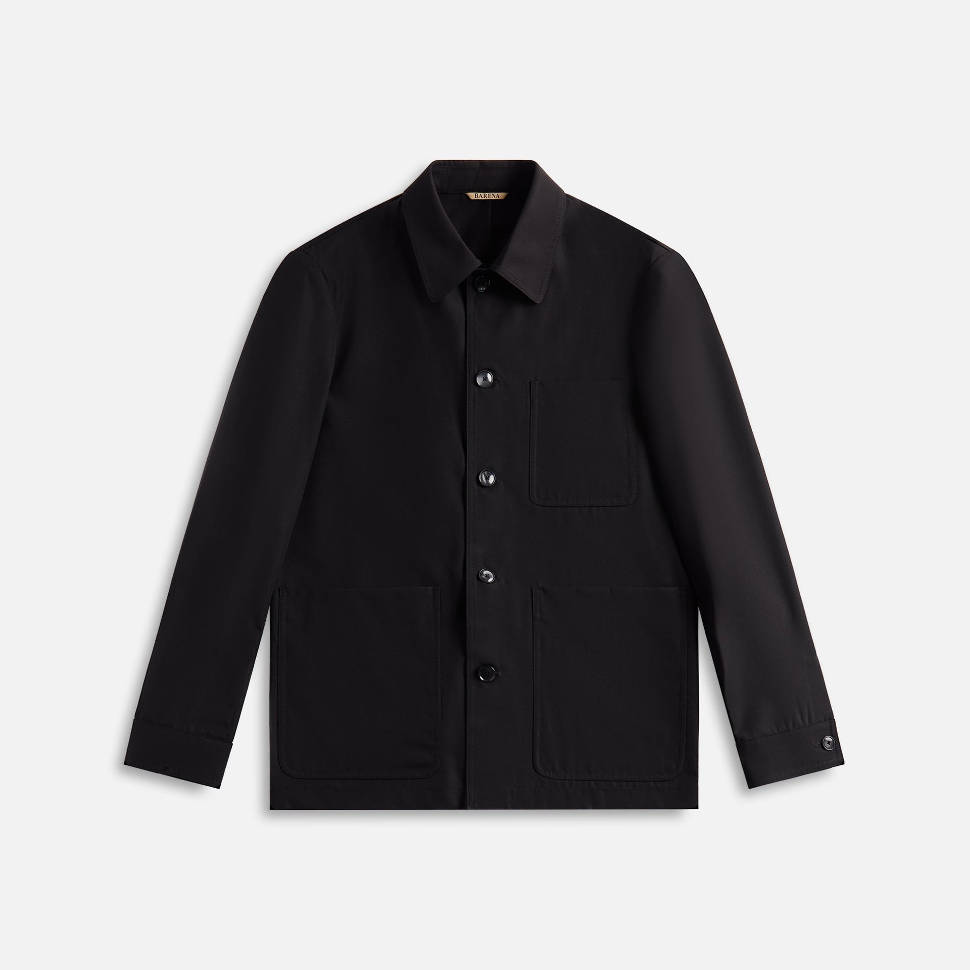 Barena Overshirt Orno Tecna - Black