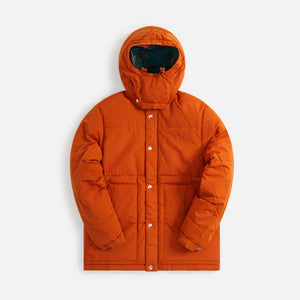 by Parra Trees In Wind Puffer Jacket - Sienna Orange