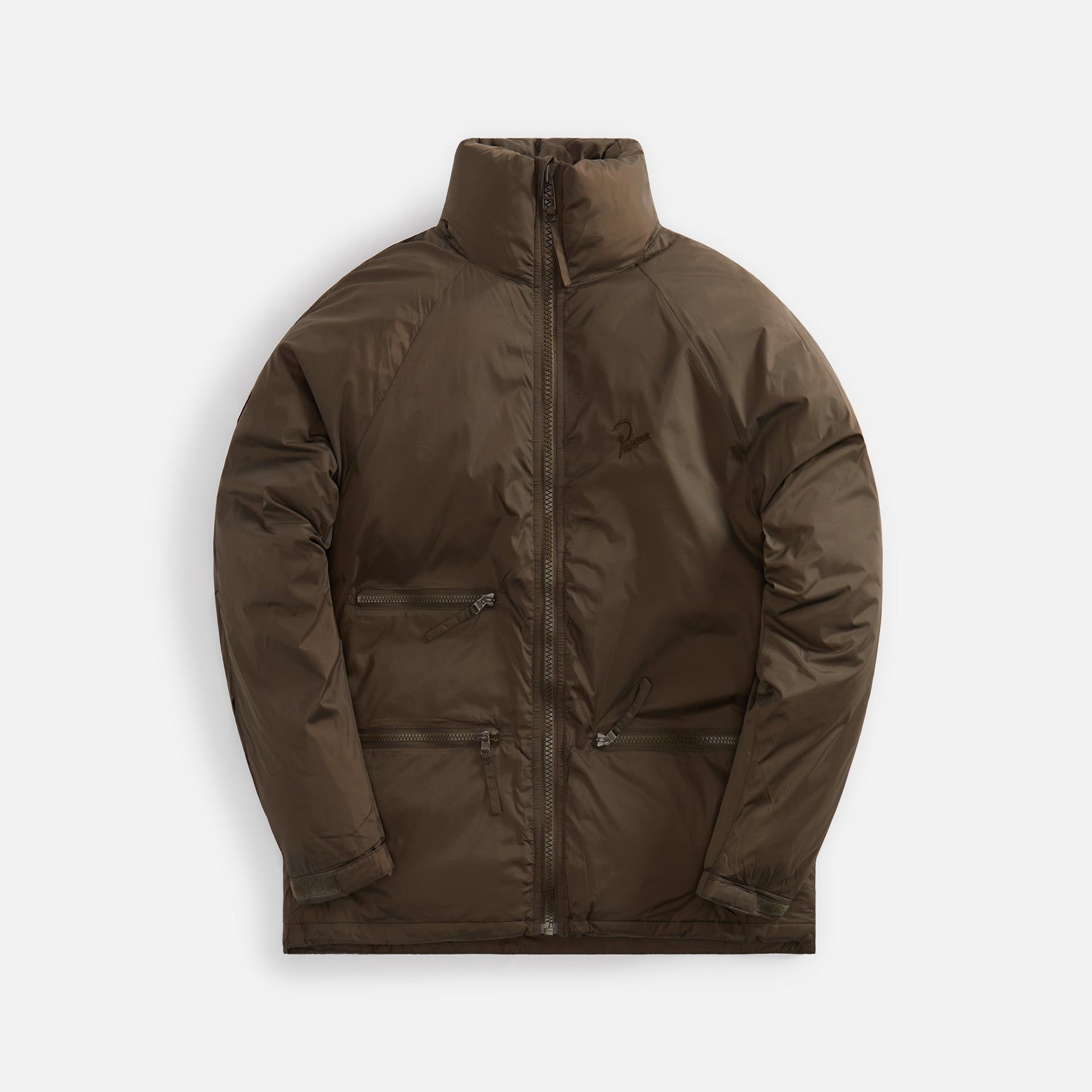 by Parra Canyons All Over Jacket - Coffee Brown