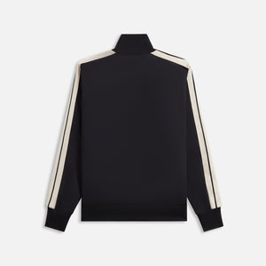 Palm Angels Monogram Track Jacket - Black / Off White