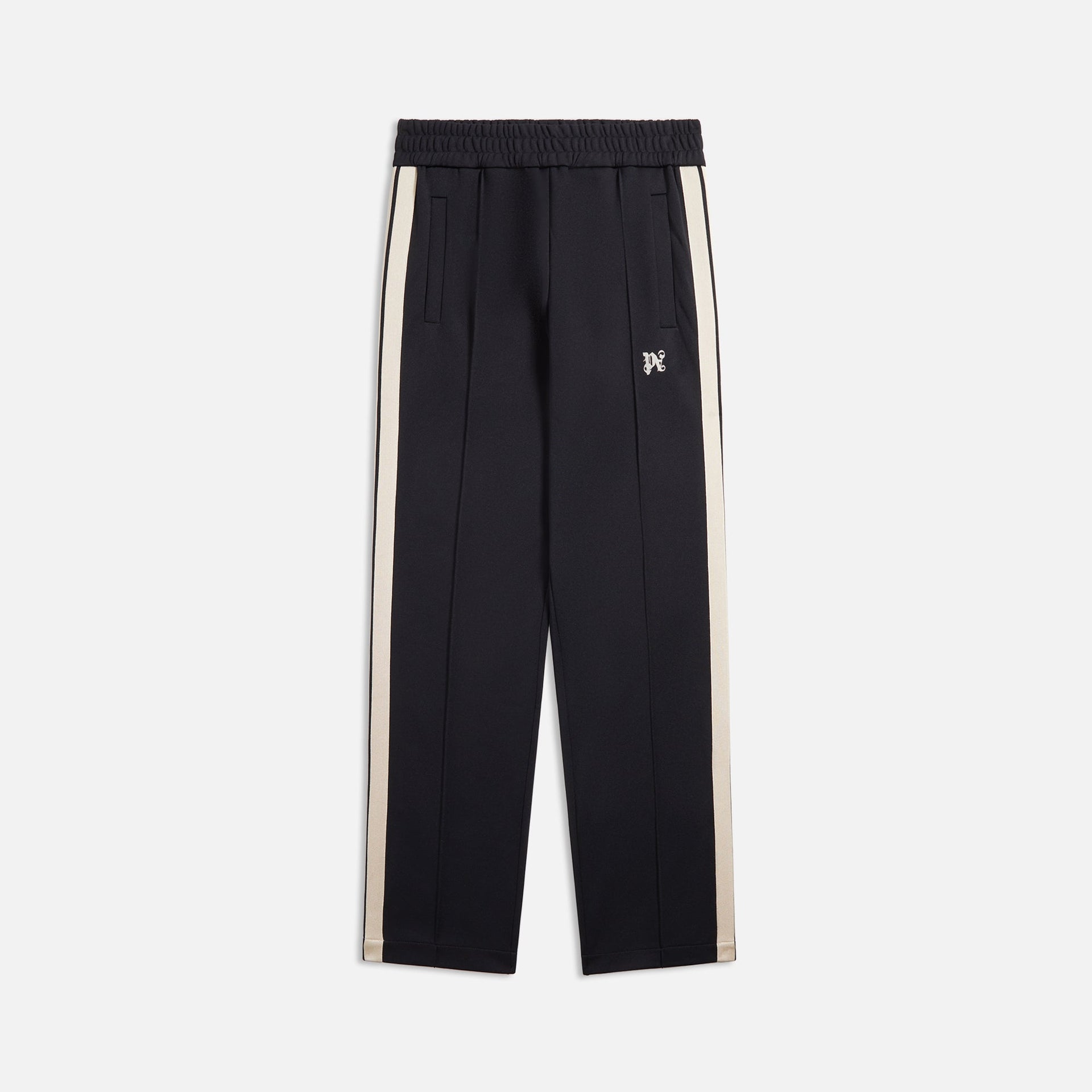 Palm Angels Monogram Track Pants - Black / Off White