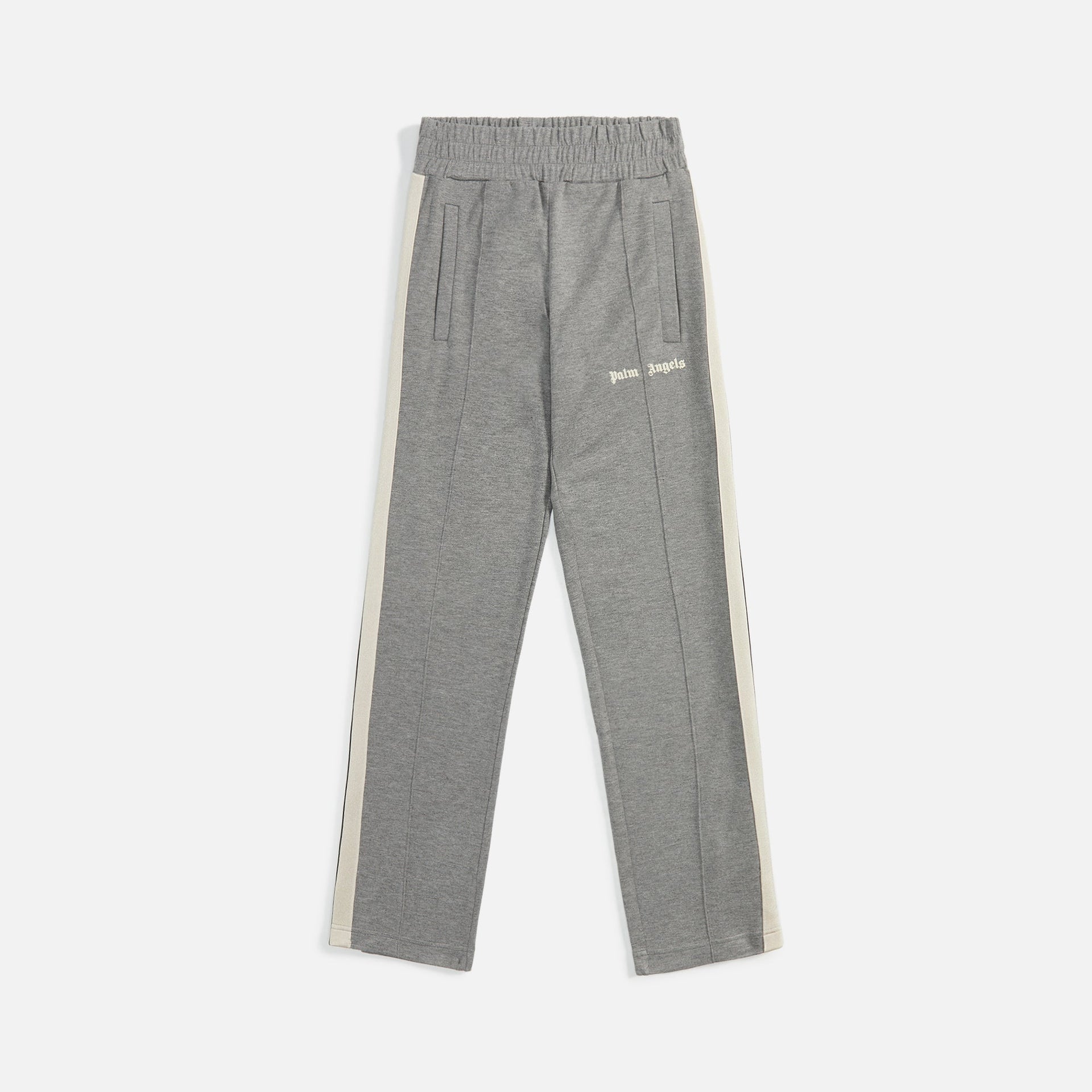 Palm Angels Chenille Track Pants - Melange Grey