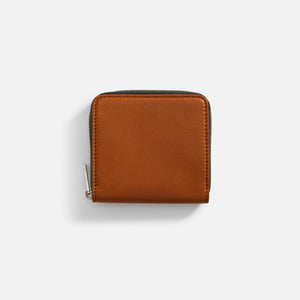 Rick Owens Accessorio In Pelle Zipped Wallet - Clay