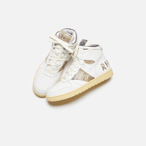 Rhude Rhecess High - White / Snake