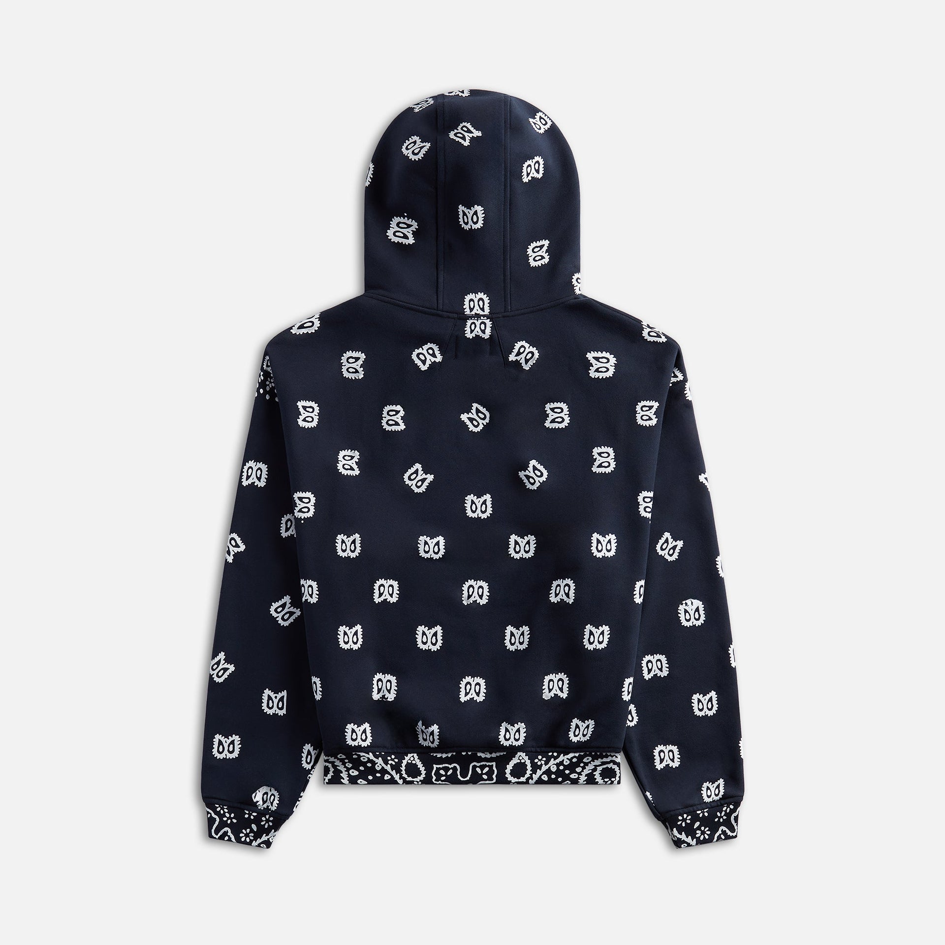 Rhude Bandana Print Hoodie - Vintage Black