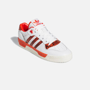 adidas Rivalry Low - White / Collegiate Orange / Off White