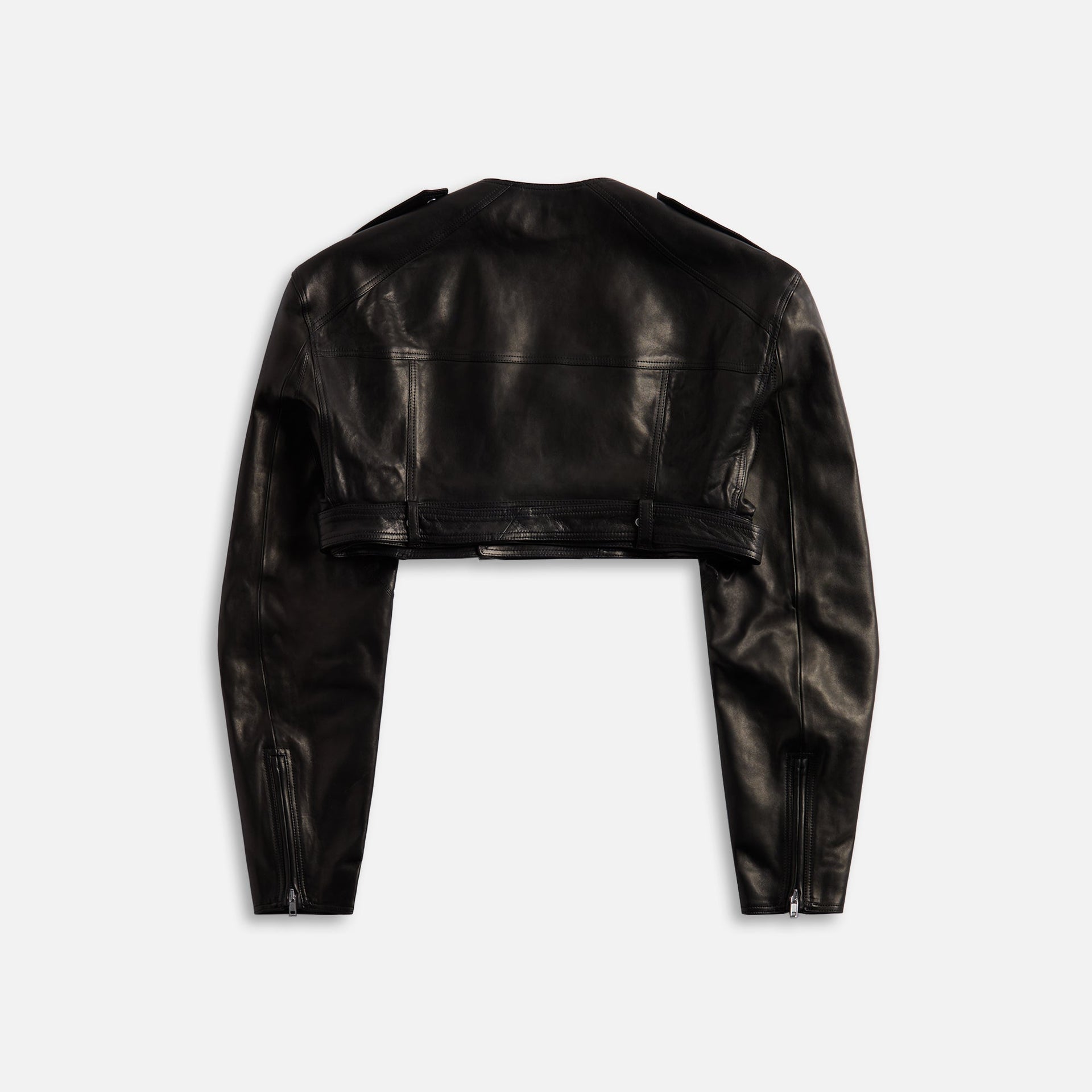 Rick Owens Micro Biker Jacket - Black