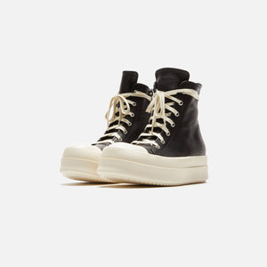 Rick Owens WMNS Mega Bumper Sneakers - Black / Milk