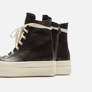 Rick Owens WMNS Mega Bumper Sneakers - Black / Milk