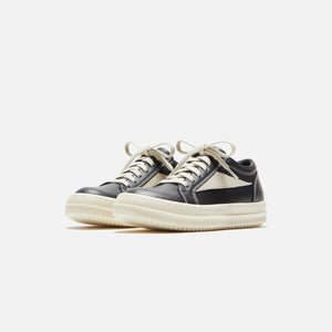 Rick Owens Kids Vintage Sneakers - Black / Milk / Milk Scarpe in Pelle