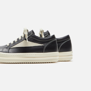 Rick Owens Kids Vintage Sneakers - Black / Milk / Milk Scarpe in Pelle