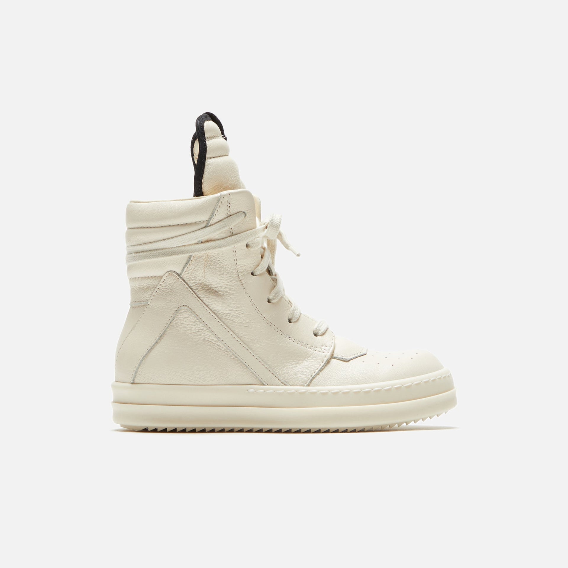 Rick Owens Kids Geobasket  - Milk / Milk / Milk Scarpe in Pelle