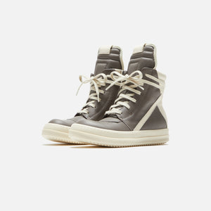 Rick Owens Kids Geobasket  - Dust / Milk / Milk Scarpe in Pelle