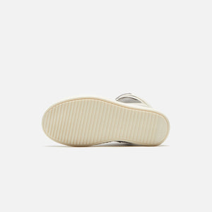 Rick Owens Kids Geobasket  - Dust / Milk / Milk Scarpe in Pelle