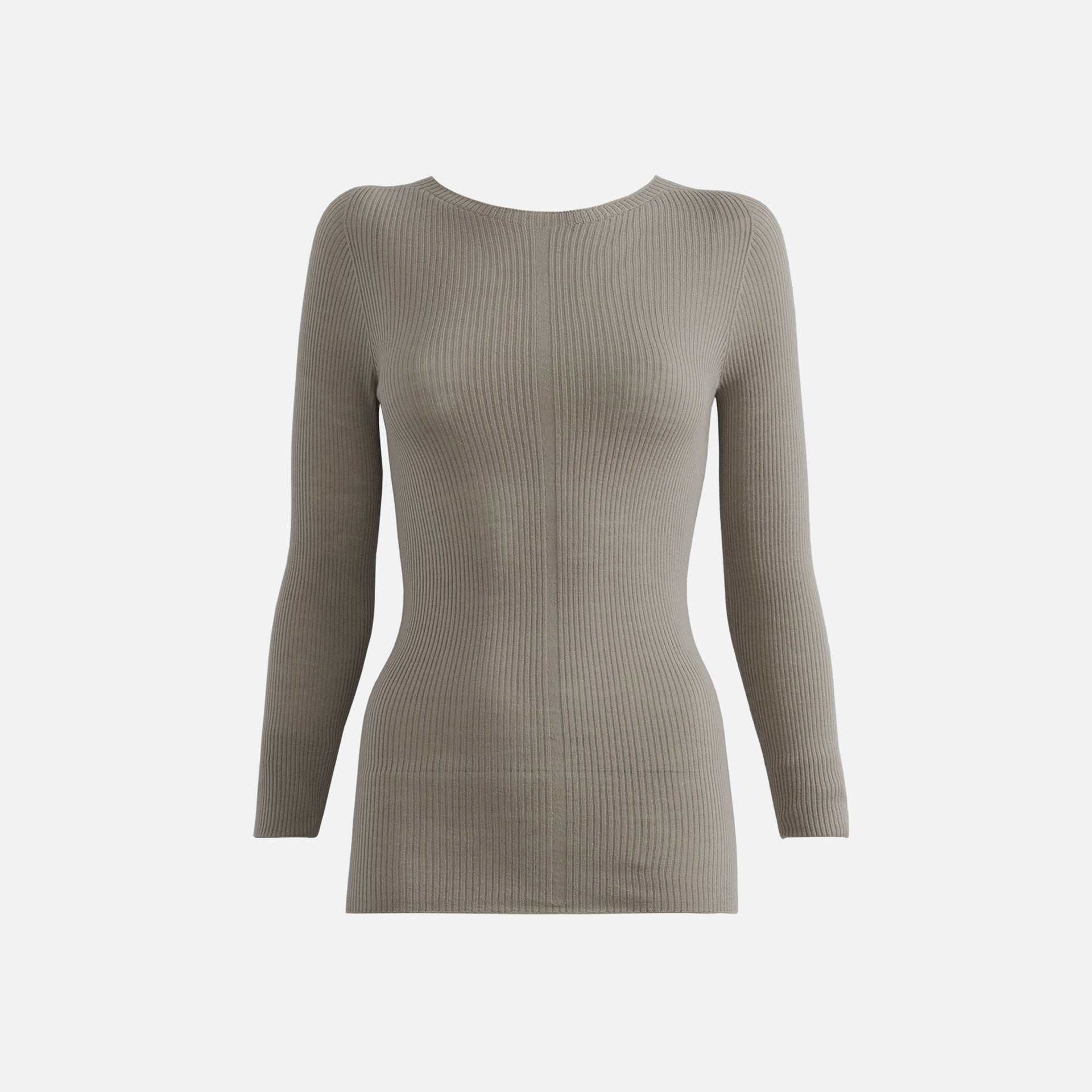 Rick Owens Pull Cropped Top - Dust