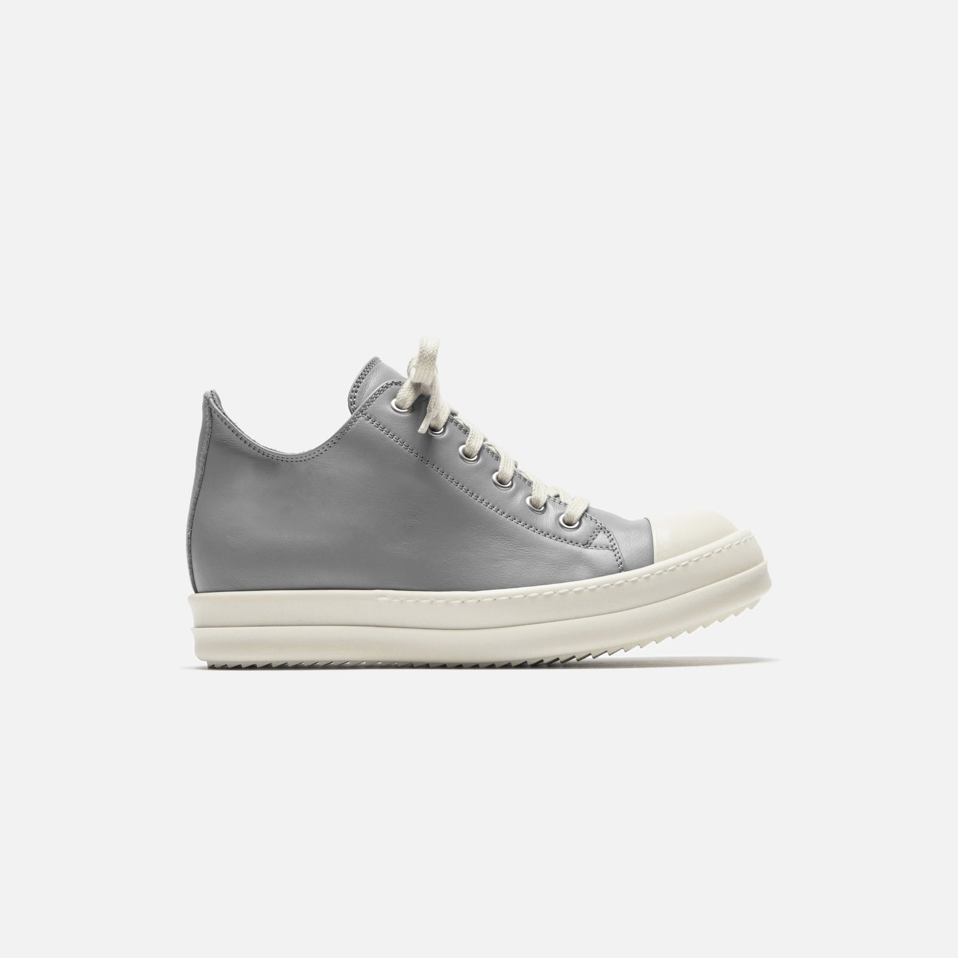 Rick Owens Low Sneakers - Dust / Milk / Milk