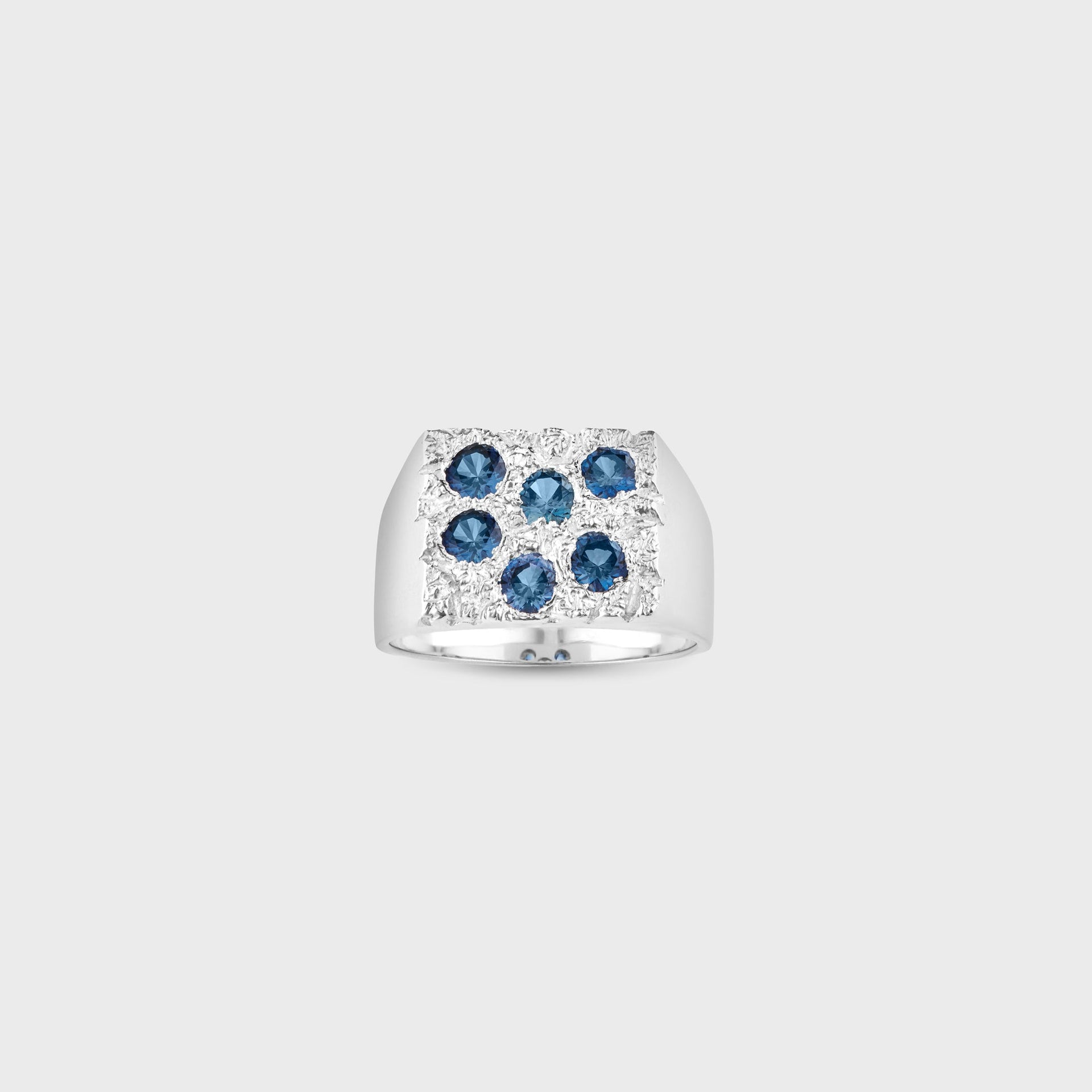 Bleue Burnham Rose Garden Signet - Blue