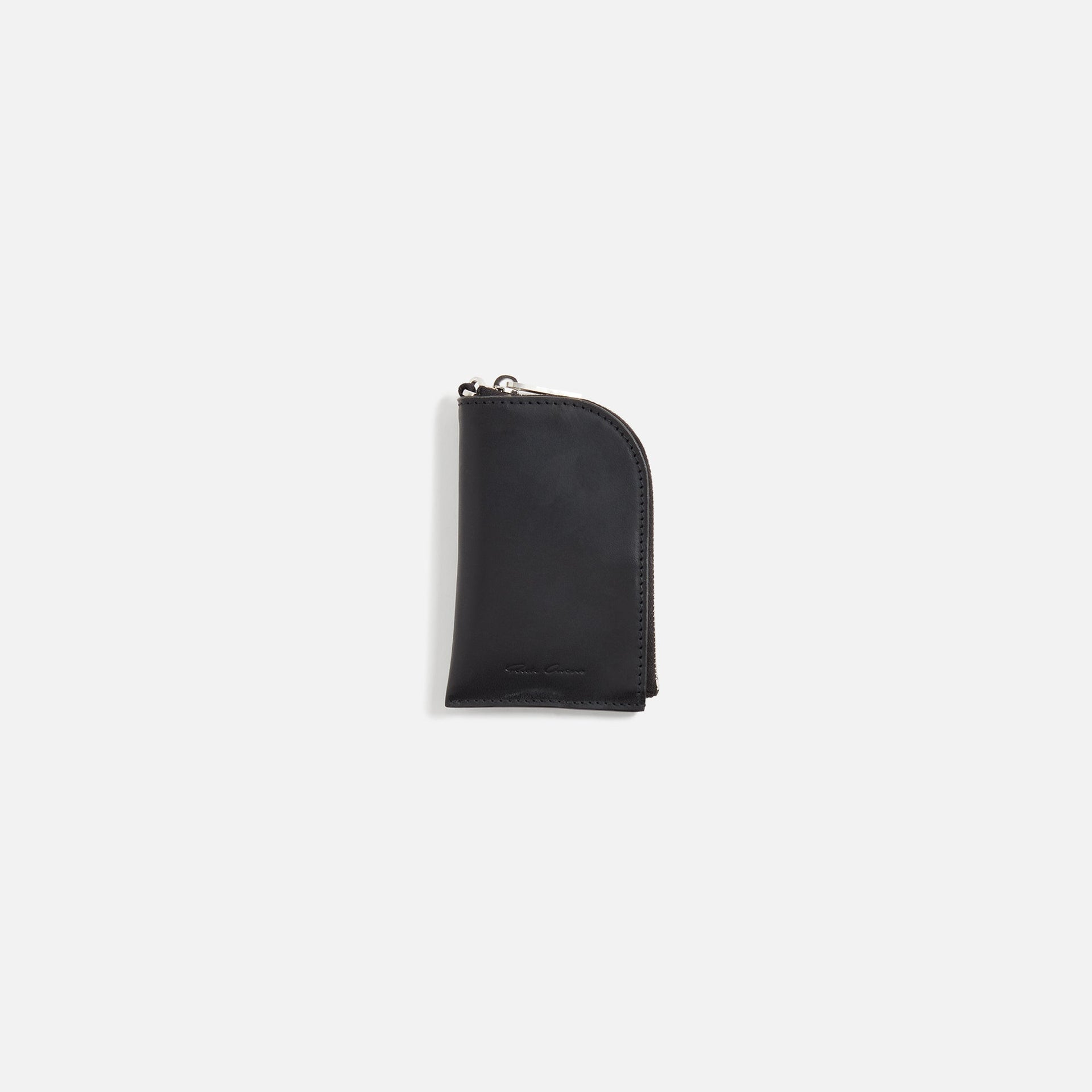 Rick Owens Portafoglio Hook Wallet - Pelle / Black