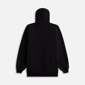 Rick Owens Felpa Hoodie - Black / Pearl