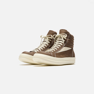 Rick Owens Vintage High Sneaker - Saddle / Milk