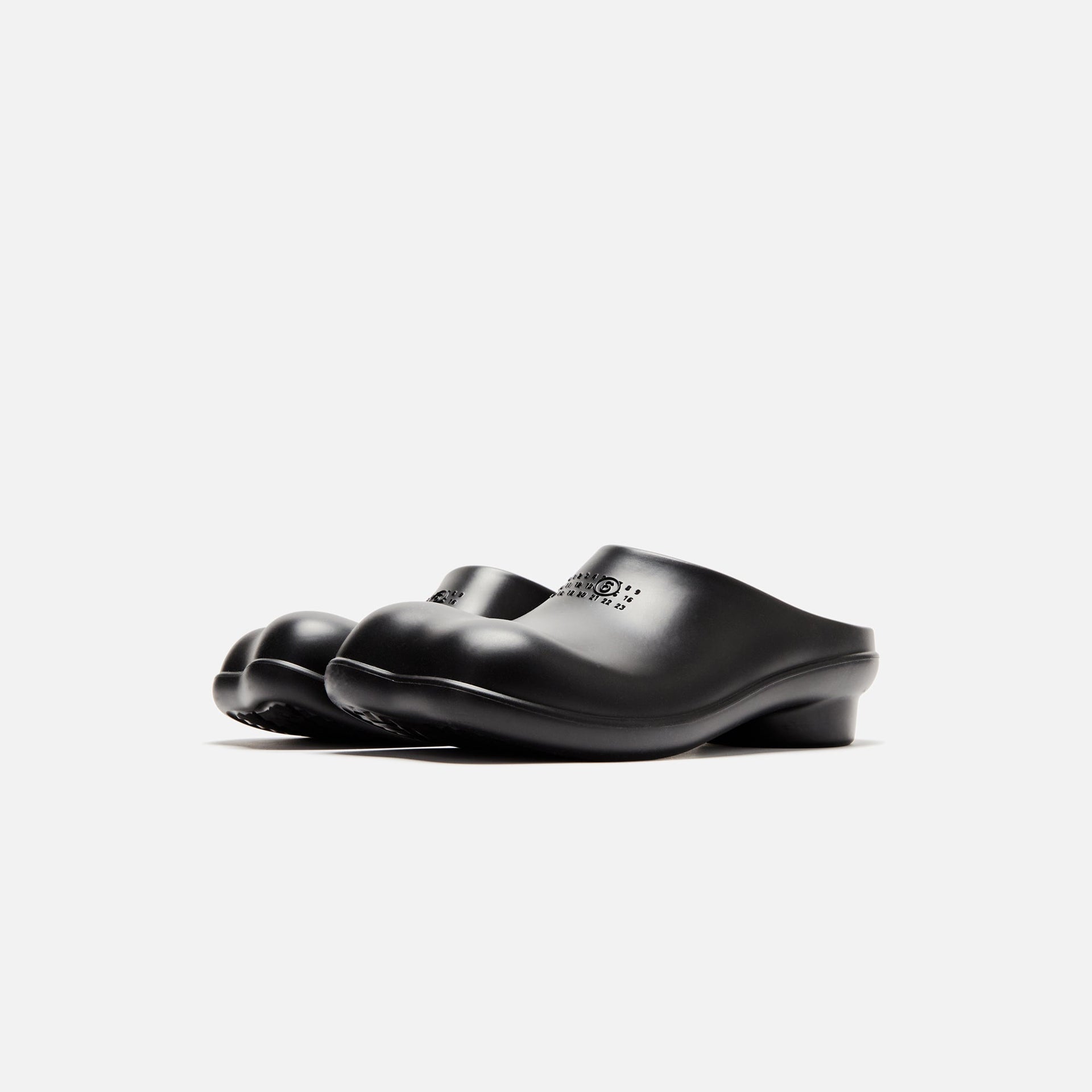 MM6 Maison Margiela Anatomic Clog Slipper - Black