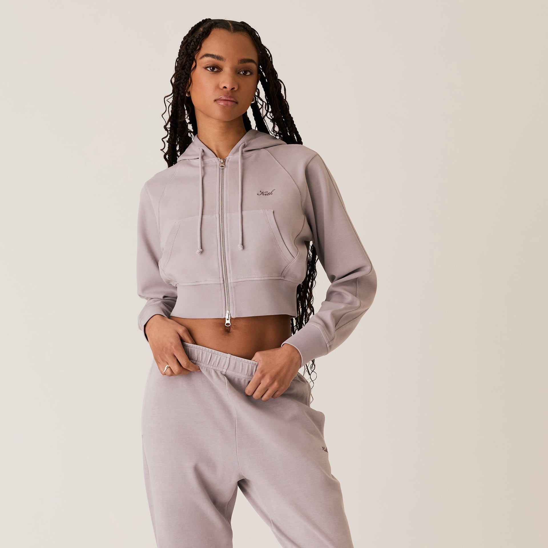 Kith Women Davin Cropped Hoodie - Resonant PH