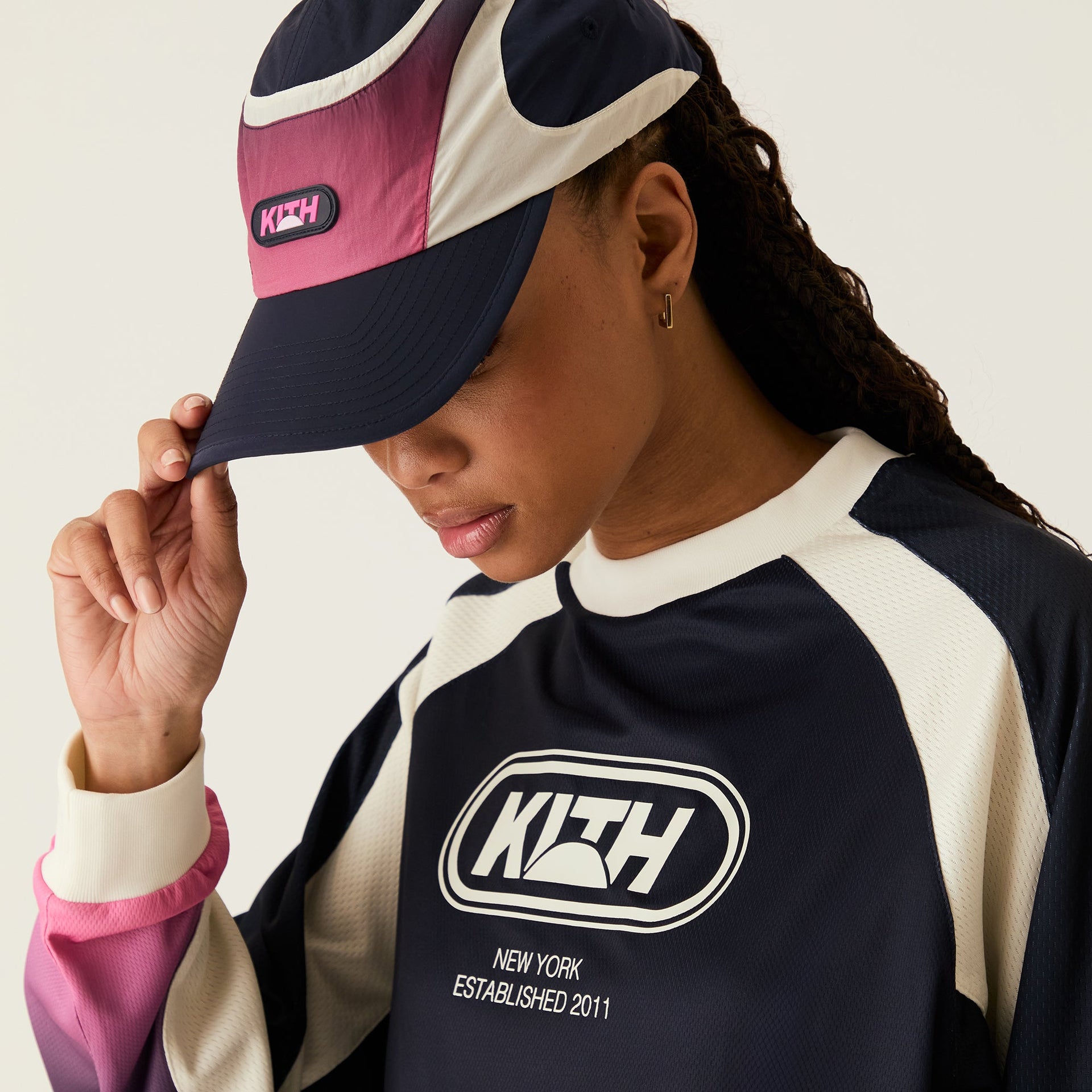 Kith Women Accelerator Wrinkle Nylon Cap - Nocturnal