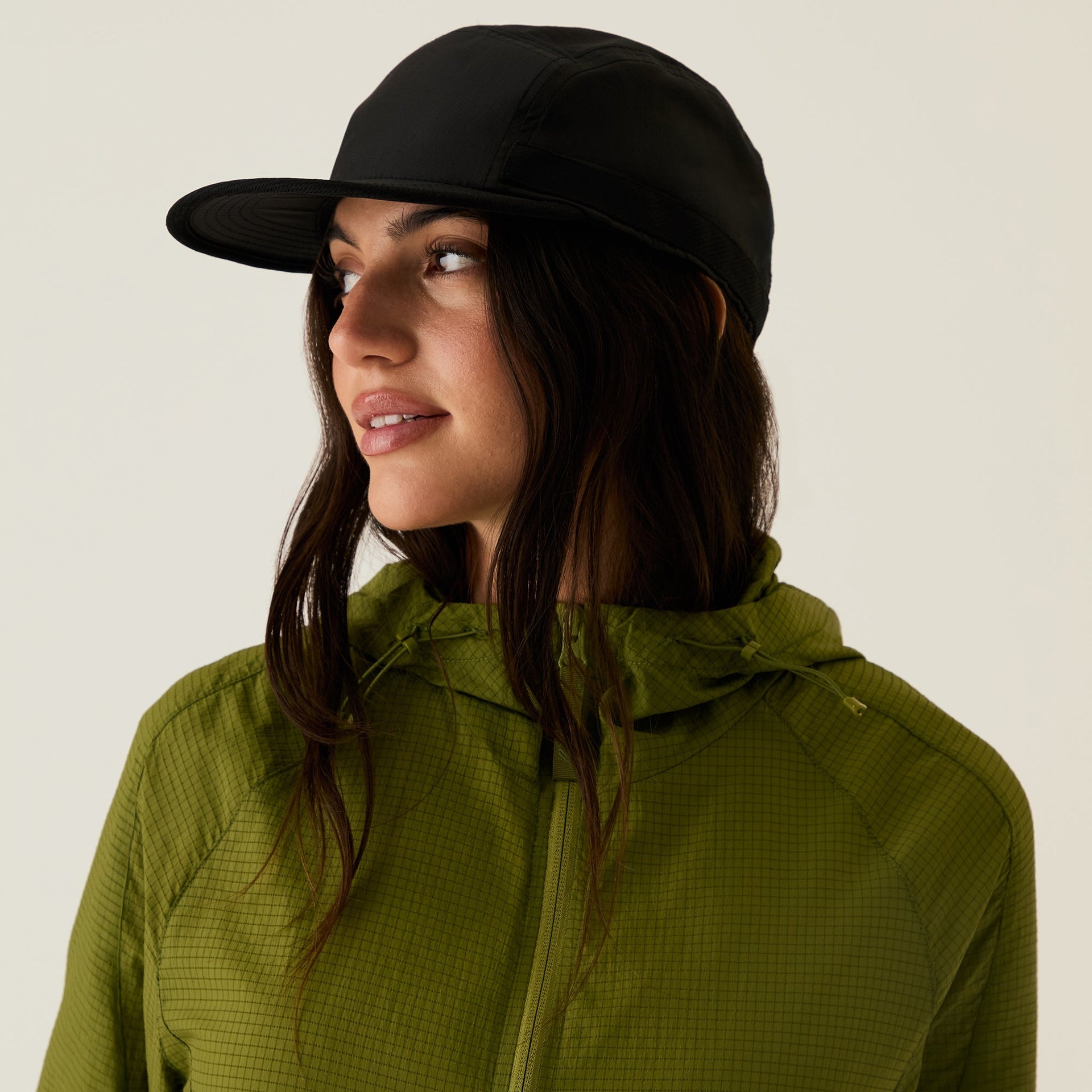 Kith Women Collapsible Griffey Ripstop Camper Cap - Black PH