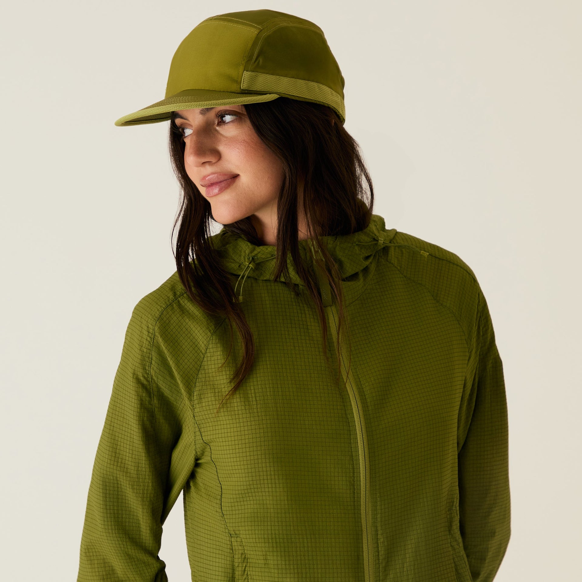 Kith Women Collapsible Griffey Ripstop Camper Cap - Pistachio