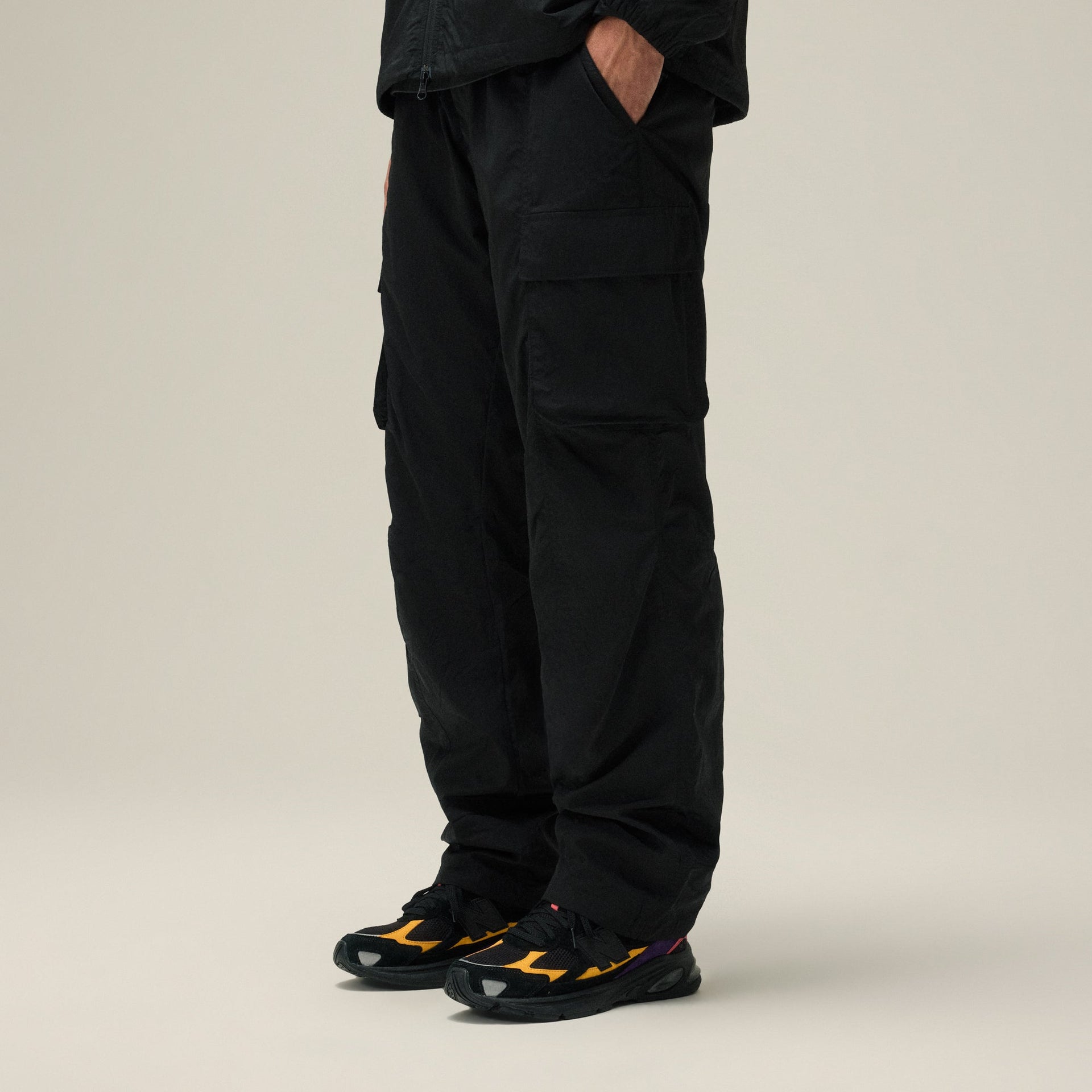 Kith Wrinkle Nylon Bristol Cargo Pant - Black