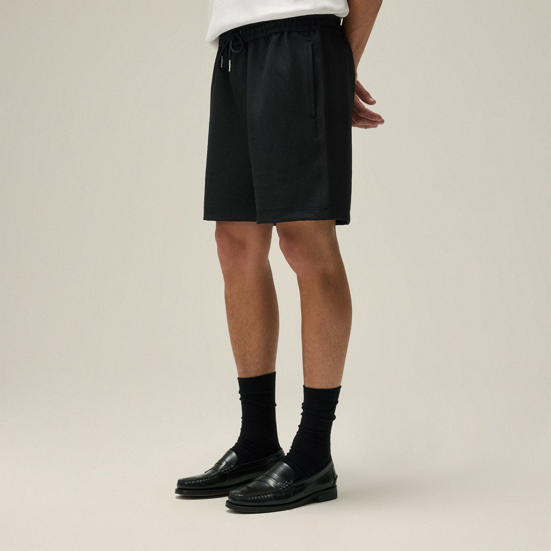 Kith Double Knit Fairfax Short - Black