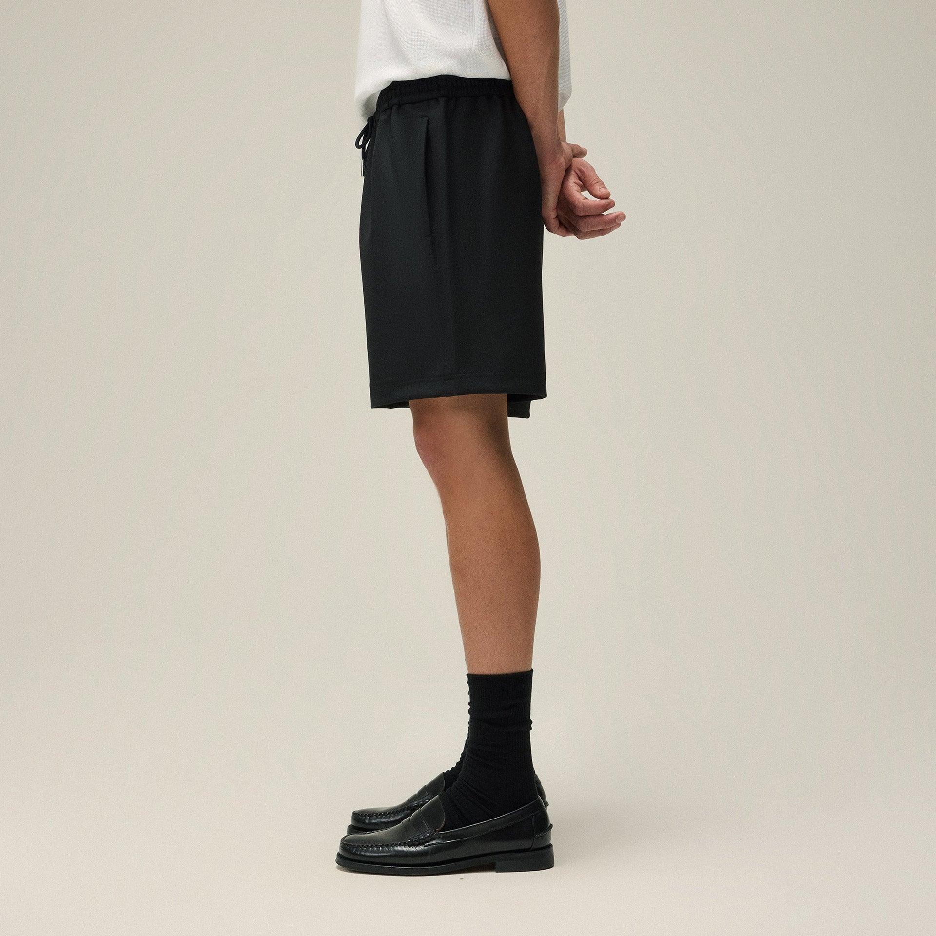 Kith Double Knit Fairfax Short - Black